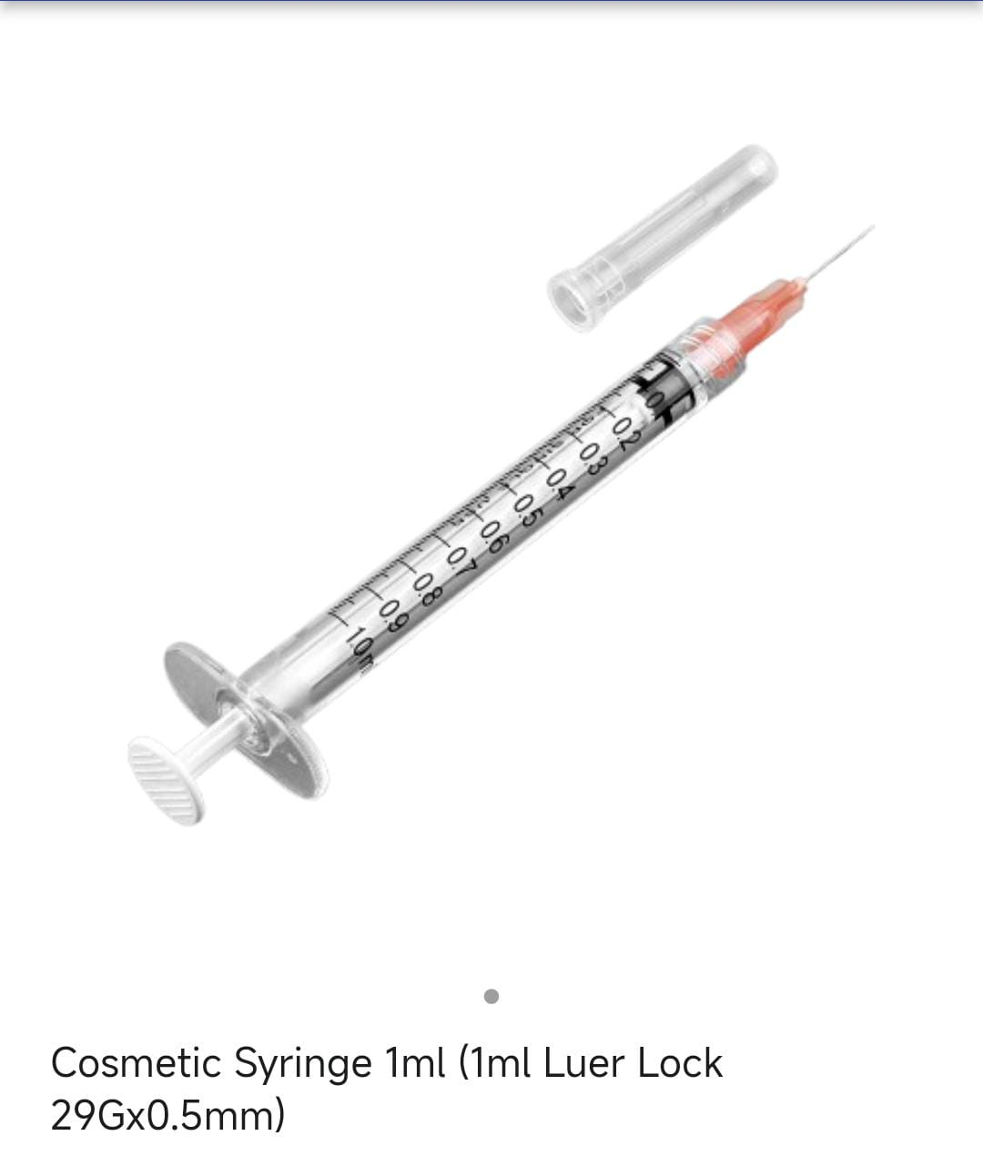 Cosmetic syringe / حقنة تجميلية