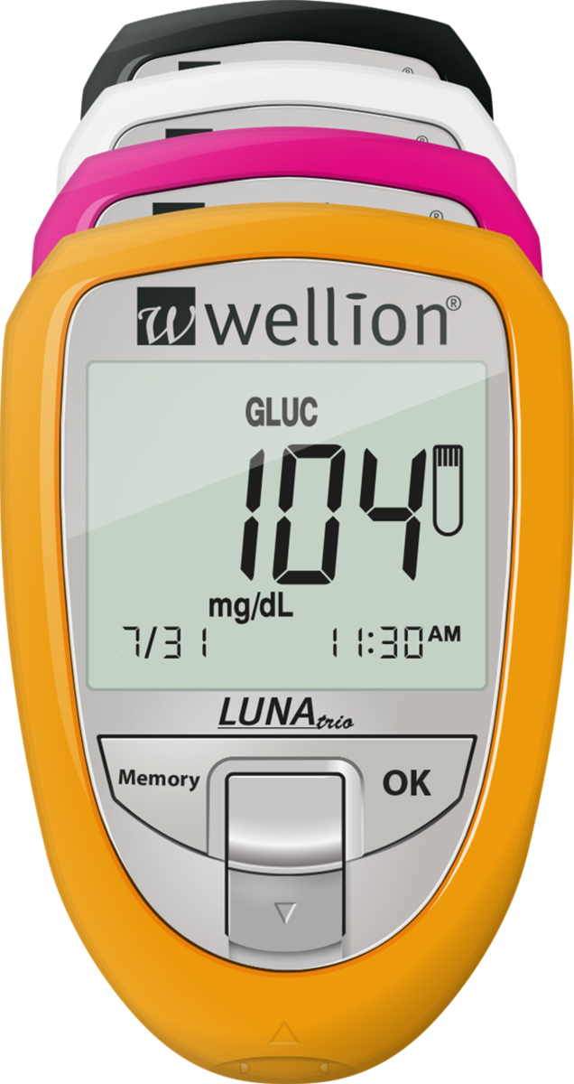 Glucometer machine (Wellion LUNA)
