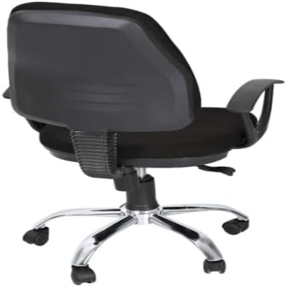 Doctor's Chair with Back rest, Black Colour - DP-9936