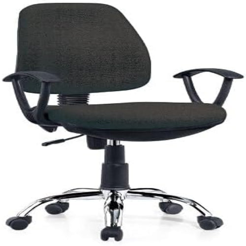 Doctor's Chair with Back rest, Black Colour - DP-9936