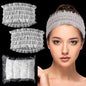 Disposable Headbands Soft - 100pcs / عصابات رأس للاستخدام مرة واحدة