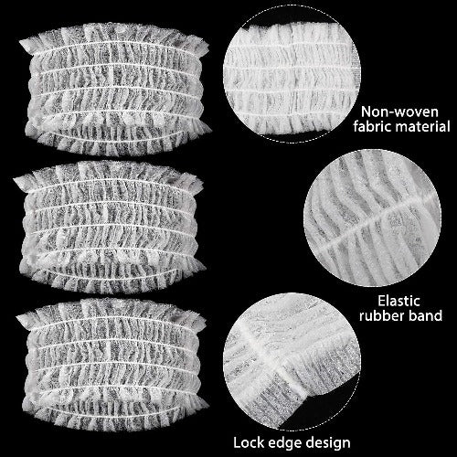 Disposable Headbands Soft - 100pcs / عصابات رأس للاستخدام مرة واحدة