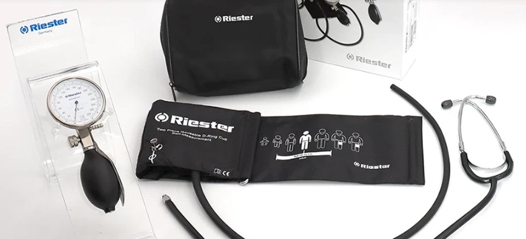 BP Apparatus with stethoscope Aneroid Reister -GIMA