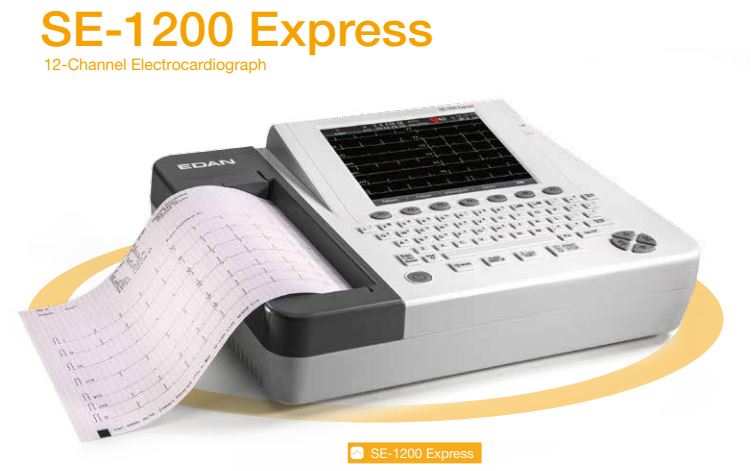 ECG Machine Edan SE1200