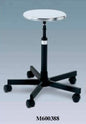 Stool S/S Seat Pl.Base W/Castor-M600388/P