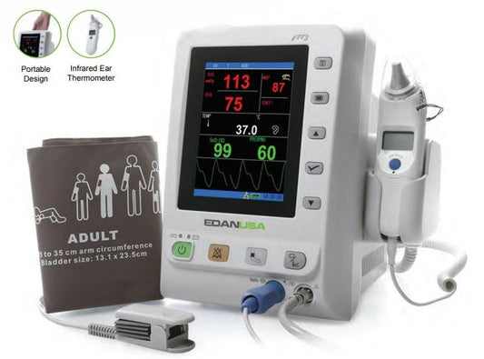 Vital Sign M3 Monitor (Spo2+NIBP+Infrared Ear Temp)