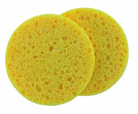 Facial Sponge Yellow / اسفنجة وجه صفراء
